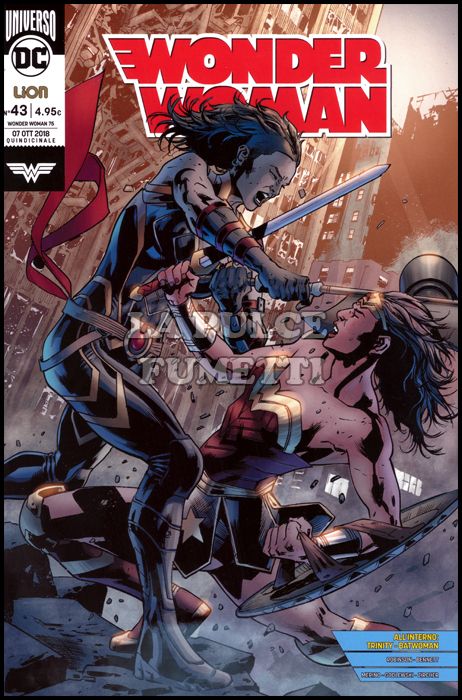SUPERMAN L'UOMO D'ACCIAIO # 75 - WONDER WOMAN 43